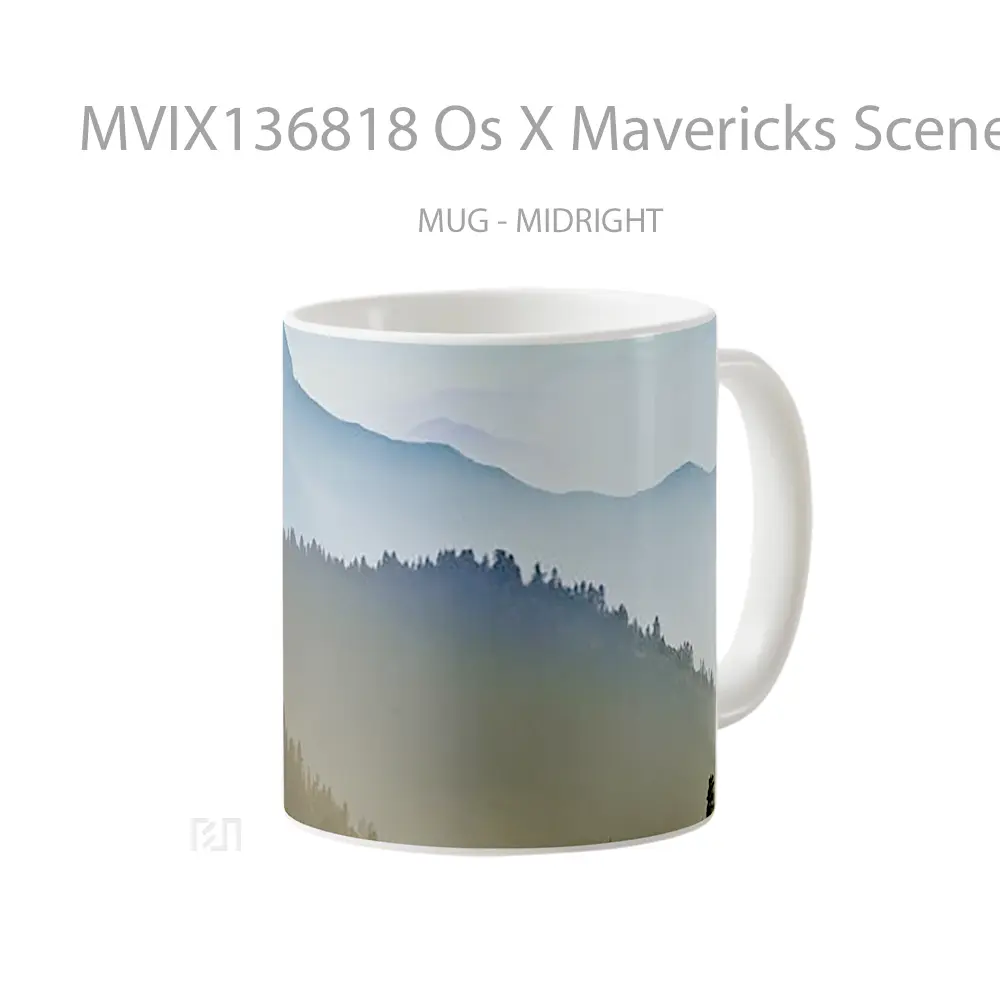 Mug Os X Mavericks Scenery 2048X1536 Gelas Keramik Unik - All-side / Desain