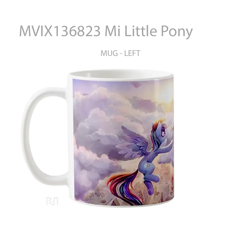 Mug Mi Little Pony Gelas Keramik Unik - All-side / Desain