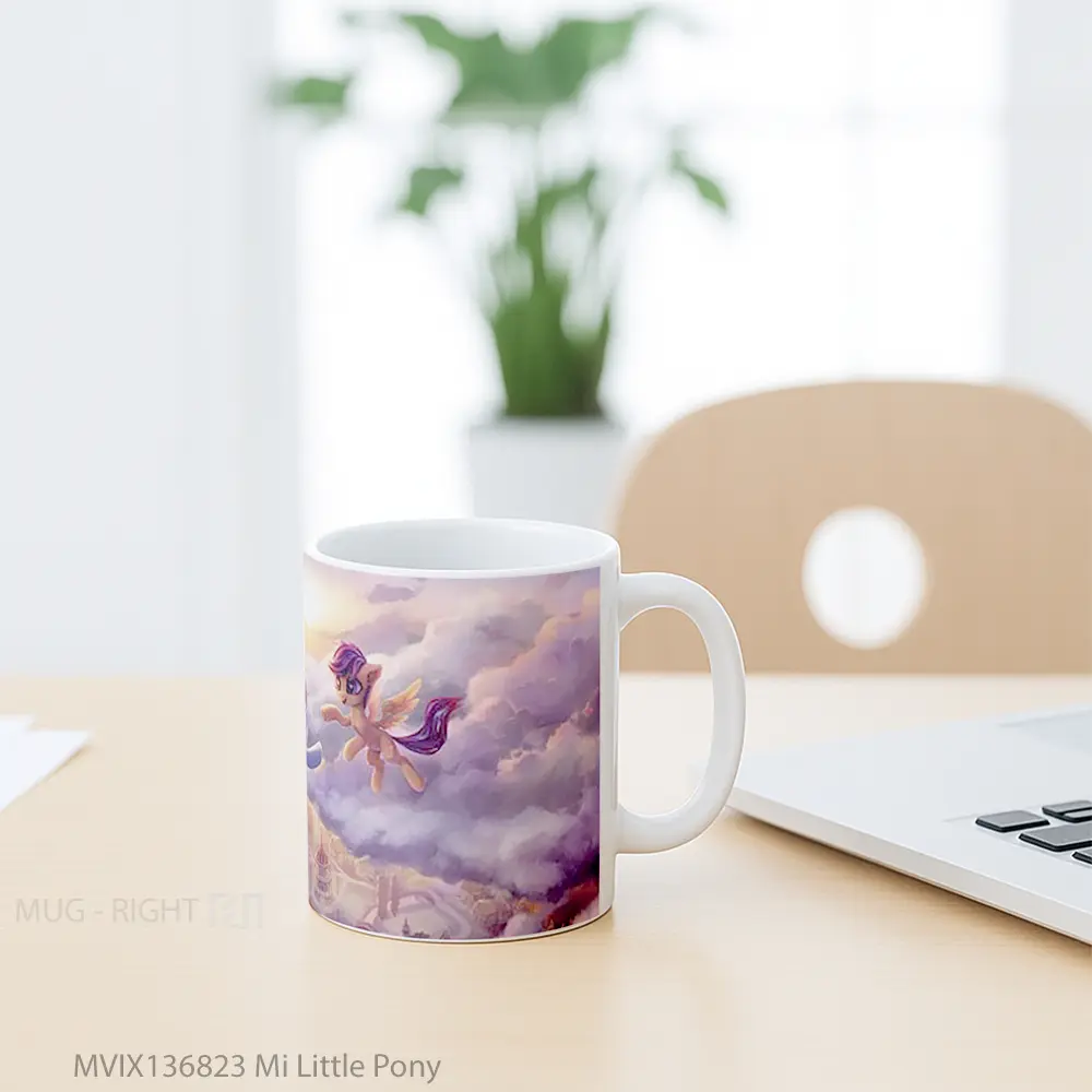 Mug Mi Little Pony Gelas Keramik Unik - All-side / Desain