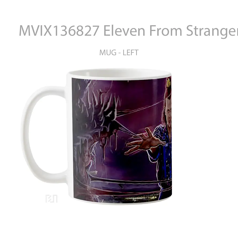 Mug Eleven From Stranger Things Gelas Keramik Unik - All-side / Desain