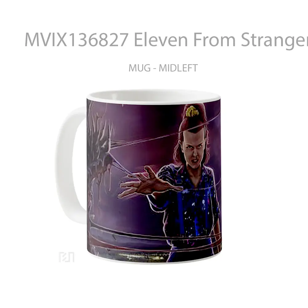 Mug Eleven From Stranger Things Gelas Keramik Unik - All-side / Desain