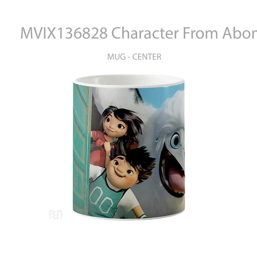 Mug Character From Abominable Smiling Gelas Keramik Unik