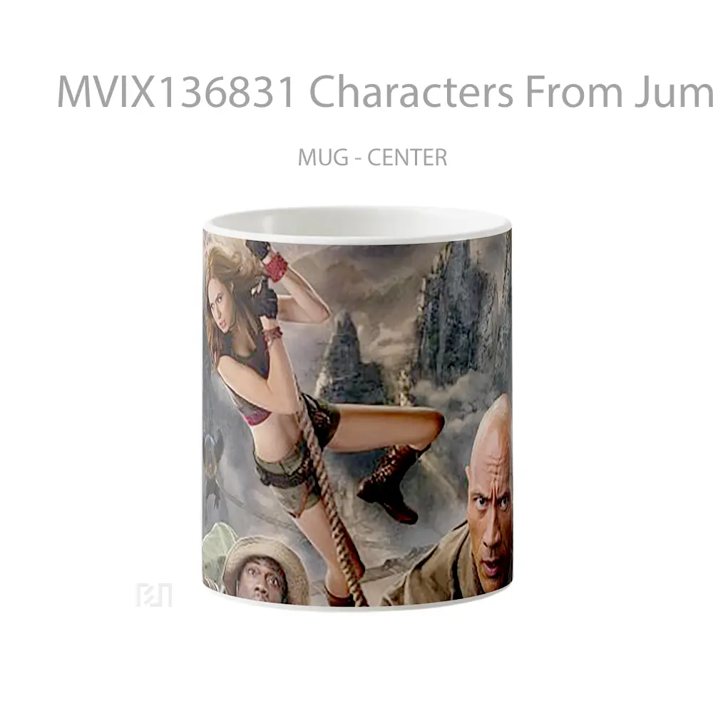 Mug Characters From Jumanji The Next Level Gelas Keramik Unik
