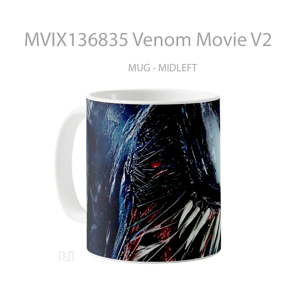 Mug Venom Movie V2 Gelas Superhero - All-side / Desain
