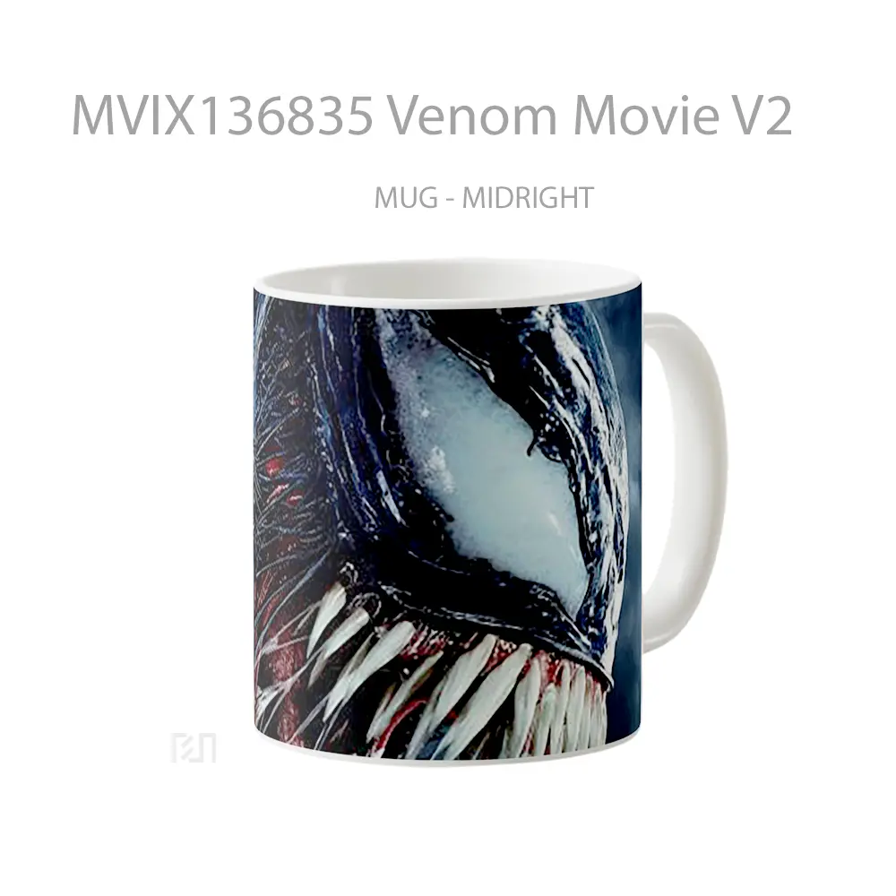 Mug Venom Movie V2 Gelas Superhero - All-side / Desain