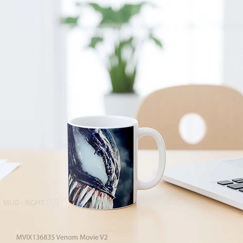 Mug Venom Movie V2 Gelas Superhero - All-side / Desain