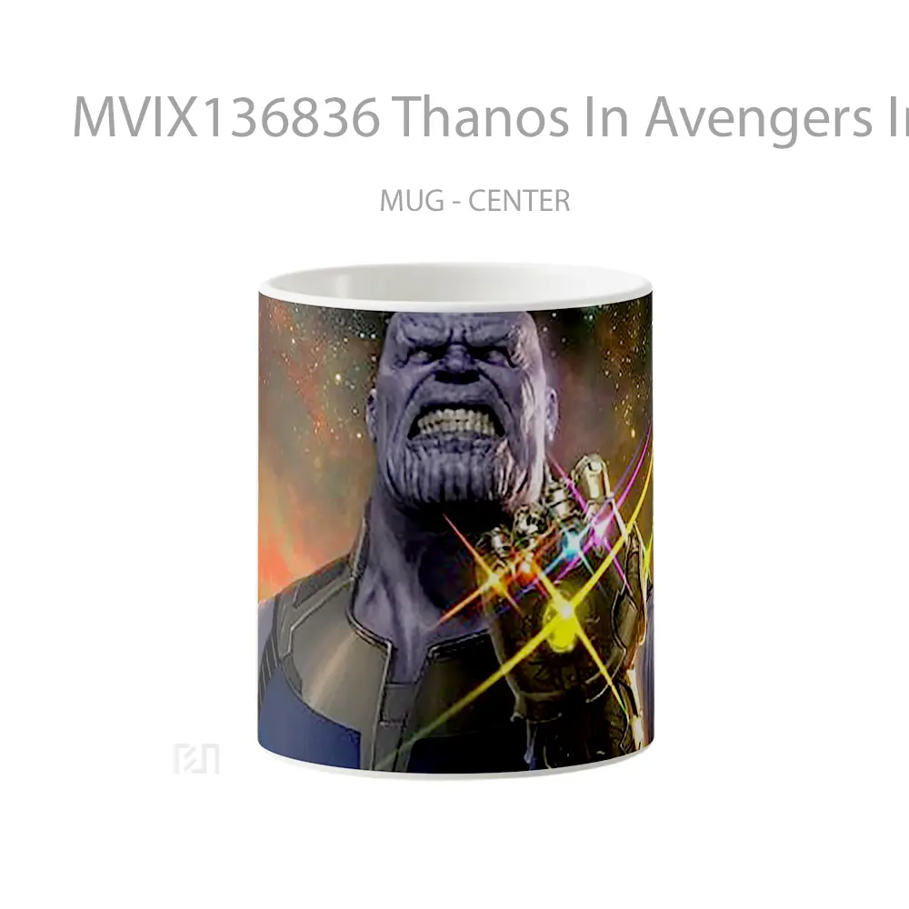 Mug Thanos In Avengers Infinity War Gelas Superhero