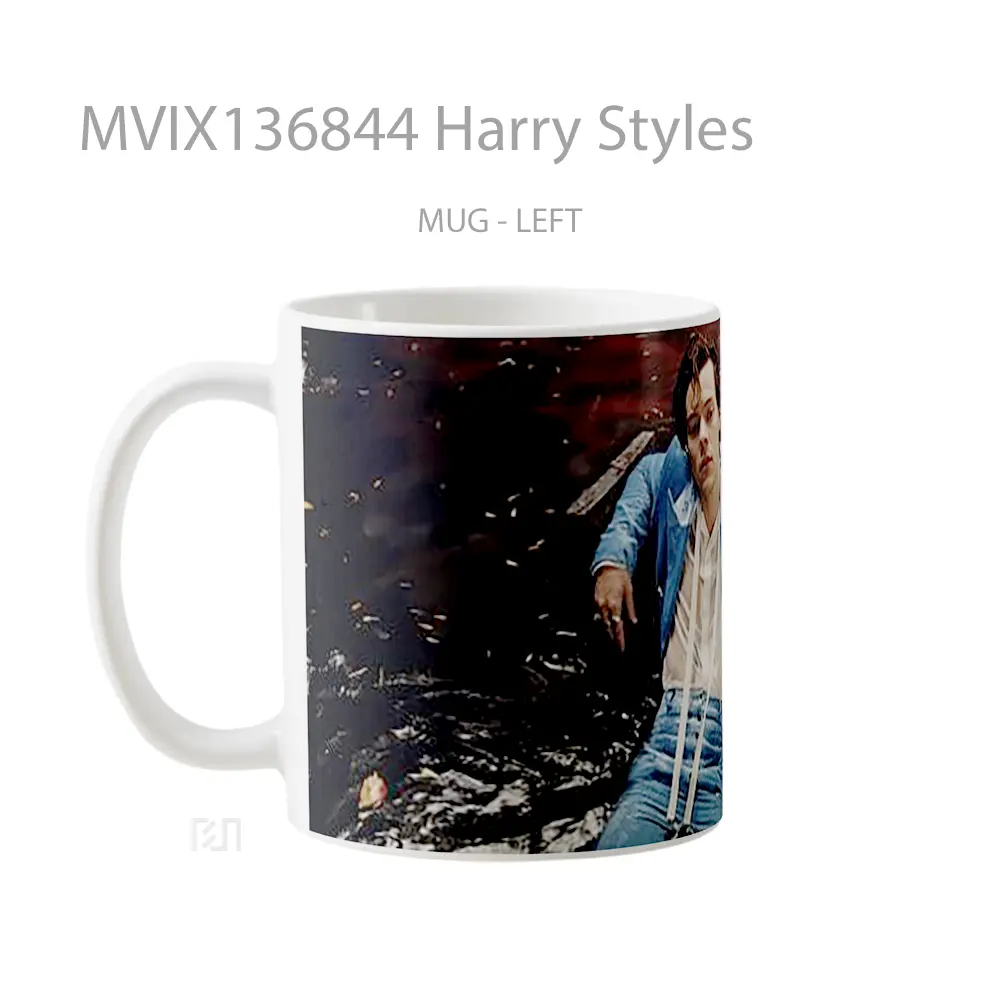 Mug Harry Styles Gelas Keramik Unik - All-side / Desain