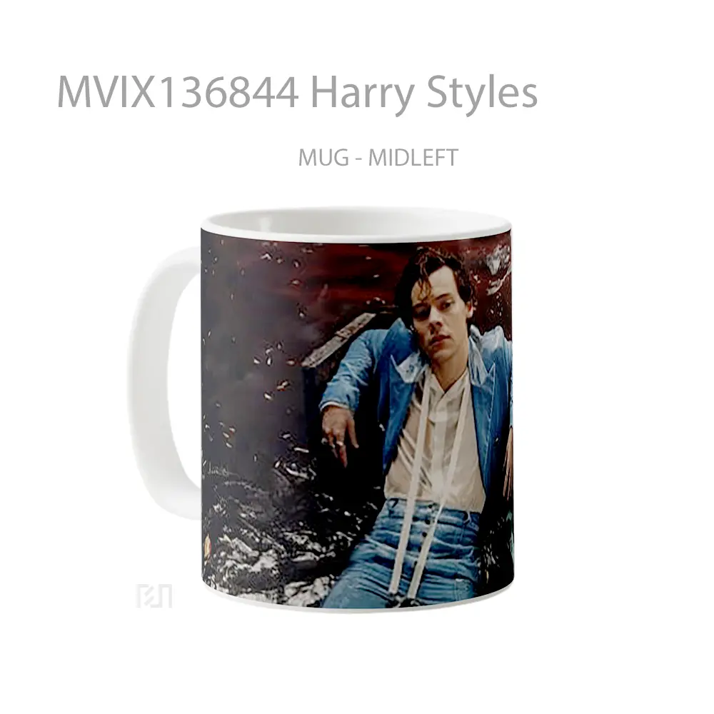 Mug Harry Styles Gelas Keramik Unik - All-side / Desain