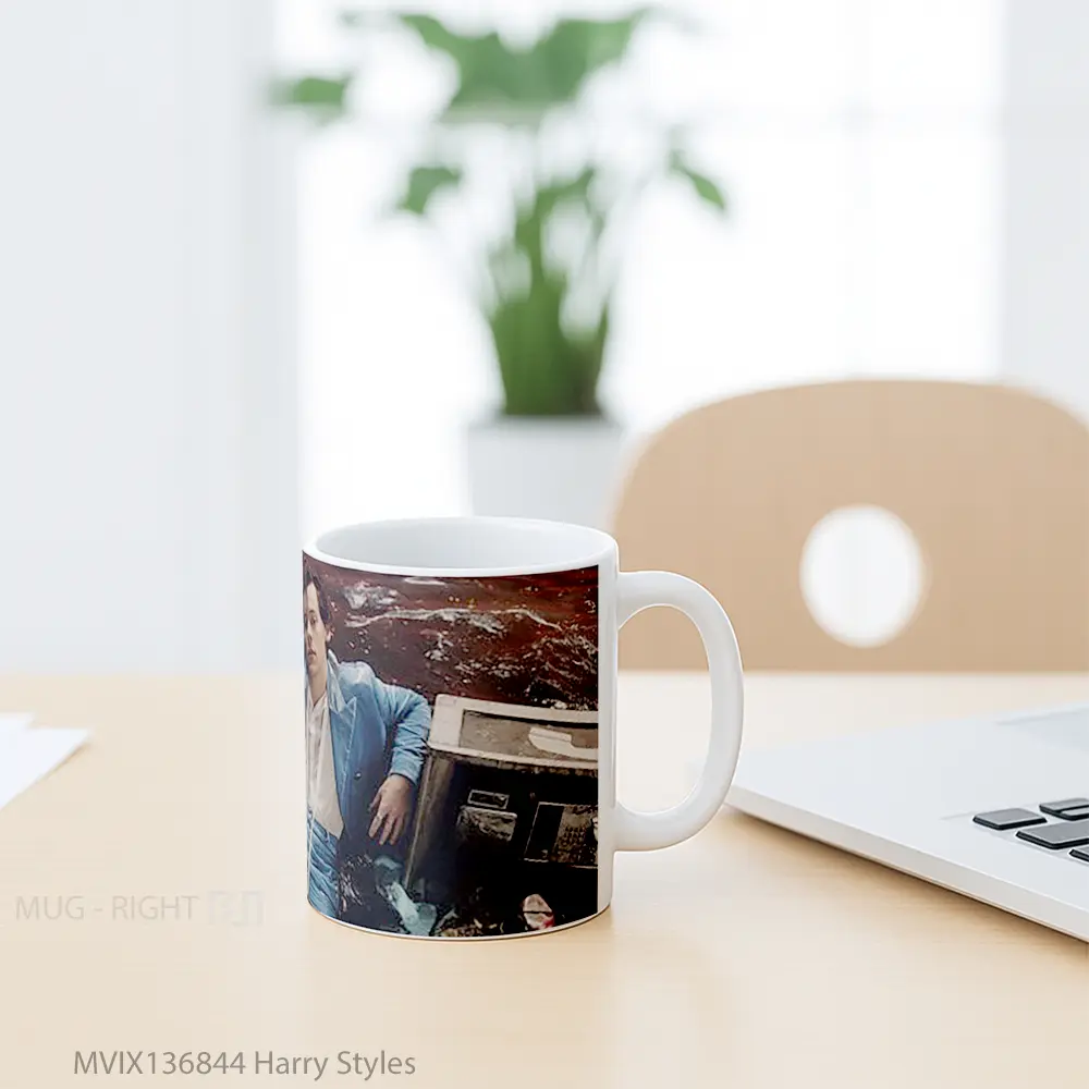 Mug Harry Styles Gelas Keramik Unik - All-side / Desain