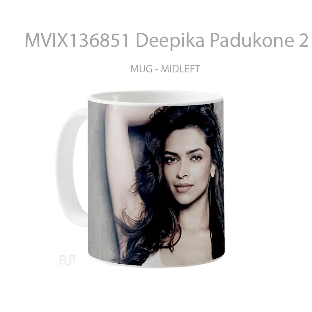 Mug Deepika Padukone 2 Gelas Keramik Unik - All-side / Desain