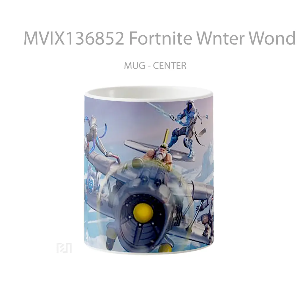 Mug Fortnite Wnter Wonderland Cangkir Gamer