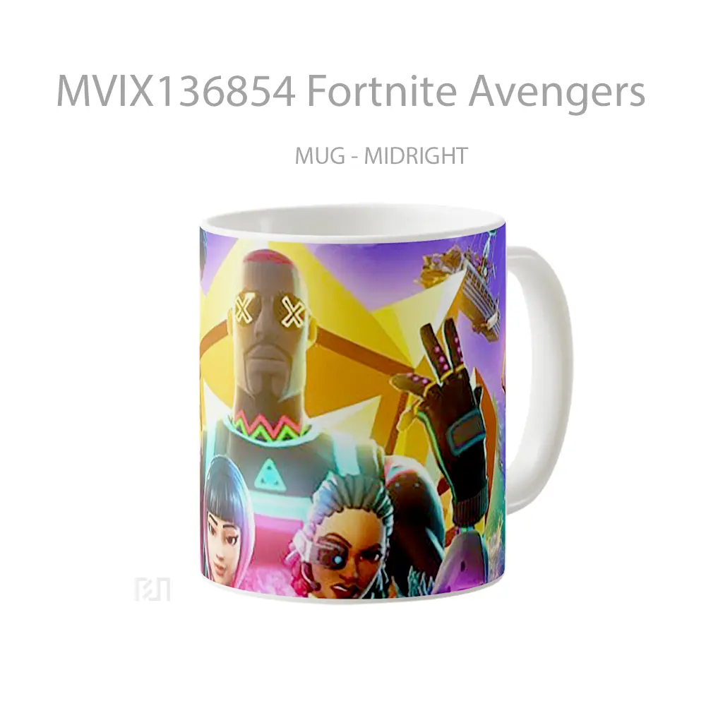 Mug Fortnite Avengers Gelas Superhero - All-side / Desain