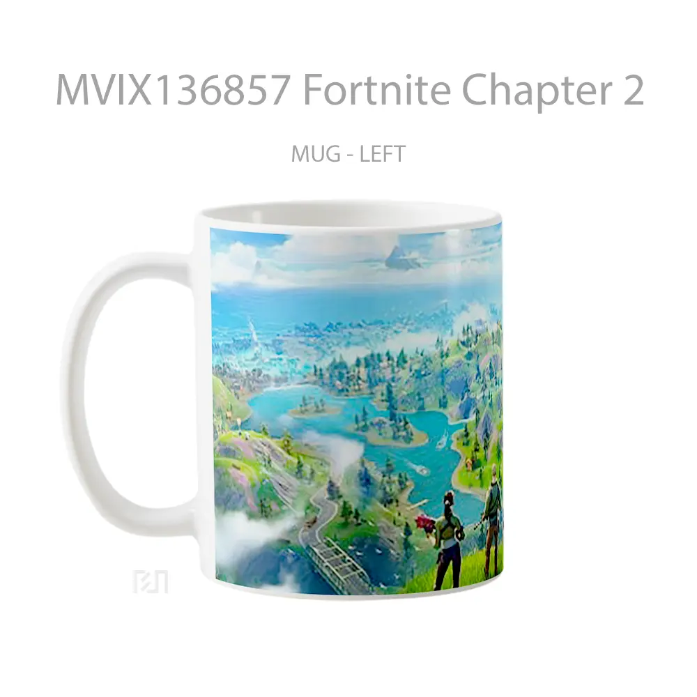 Mug Fortnite Chapter 2 Cangkir Gamer - All-side / Desain