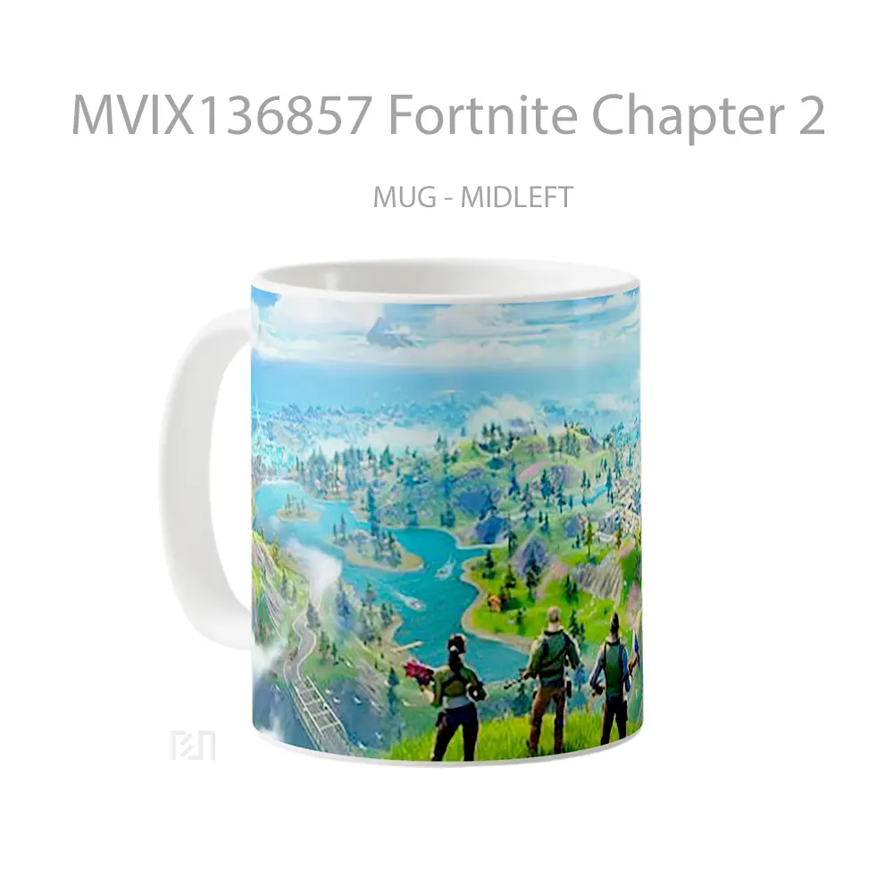Mug Fortnite Chapter 2 Cangkir Gamer - All-side / Desain