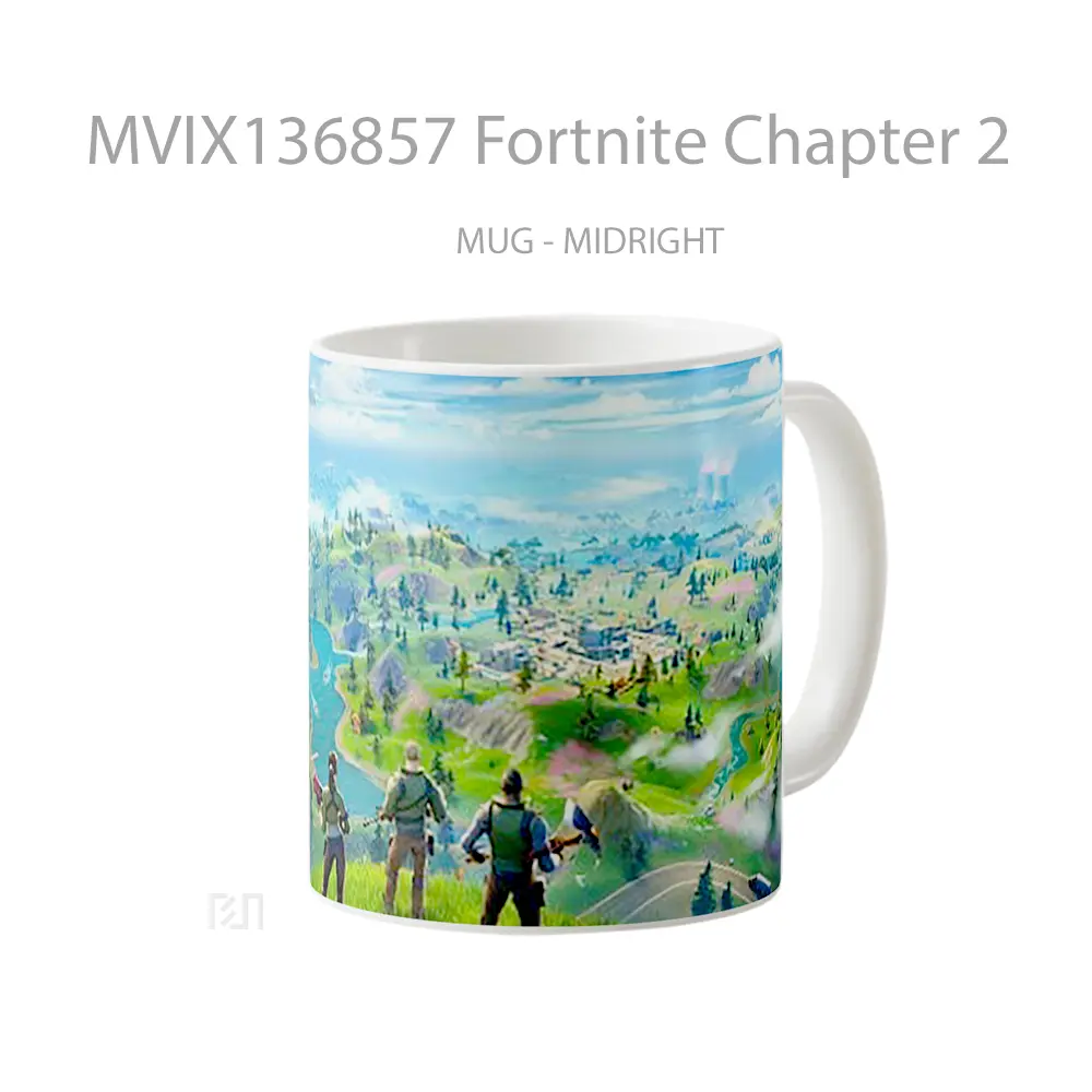 Mug Fortnite Chapter 2 Cangkir Gamer - All-side / Desain