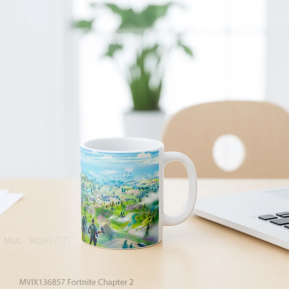 Mug Fortnite Chapter 2 Cangkir Gamer - All-side / Desain