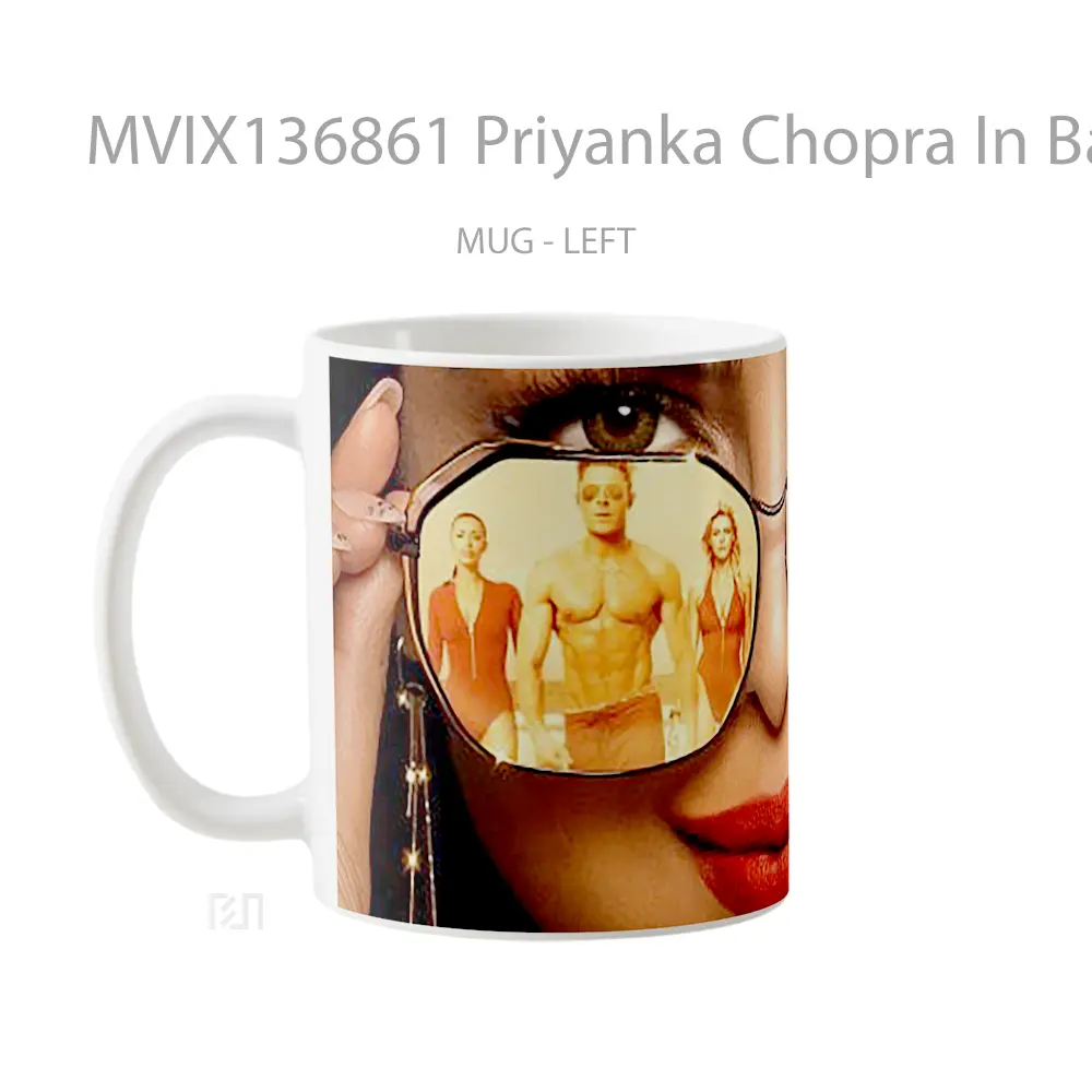 Mug Priyanka Chopra In Baywatch Gelas Keramik Unik - All-side / Desain
