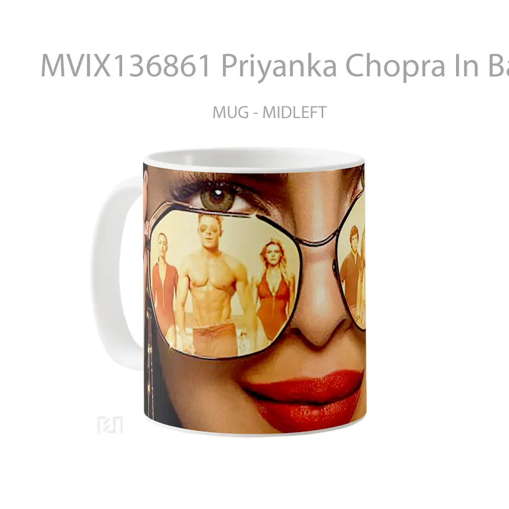 Mug Priyanka Chopra In Baywatch Gelas Keramik Unik - All-side / Desain
