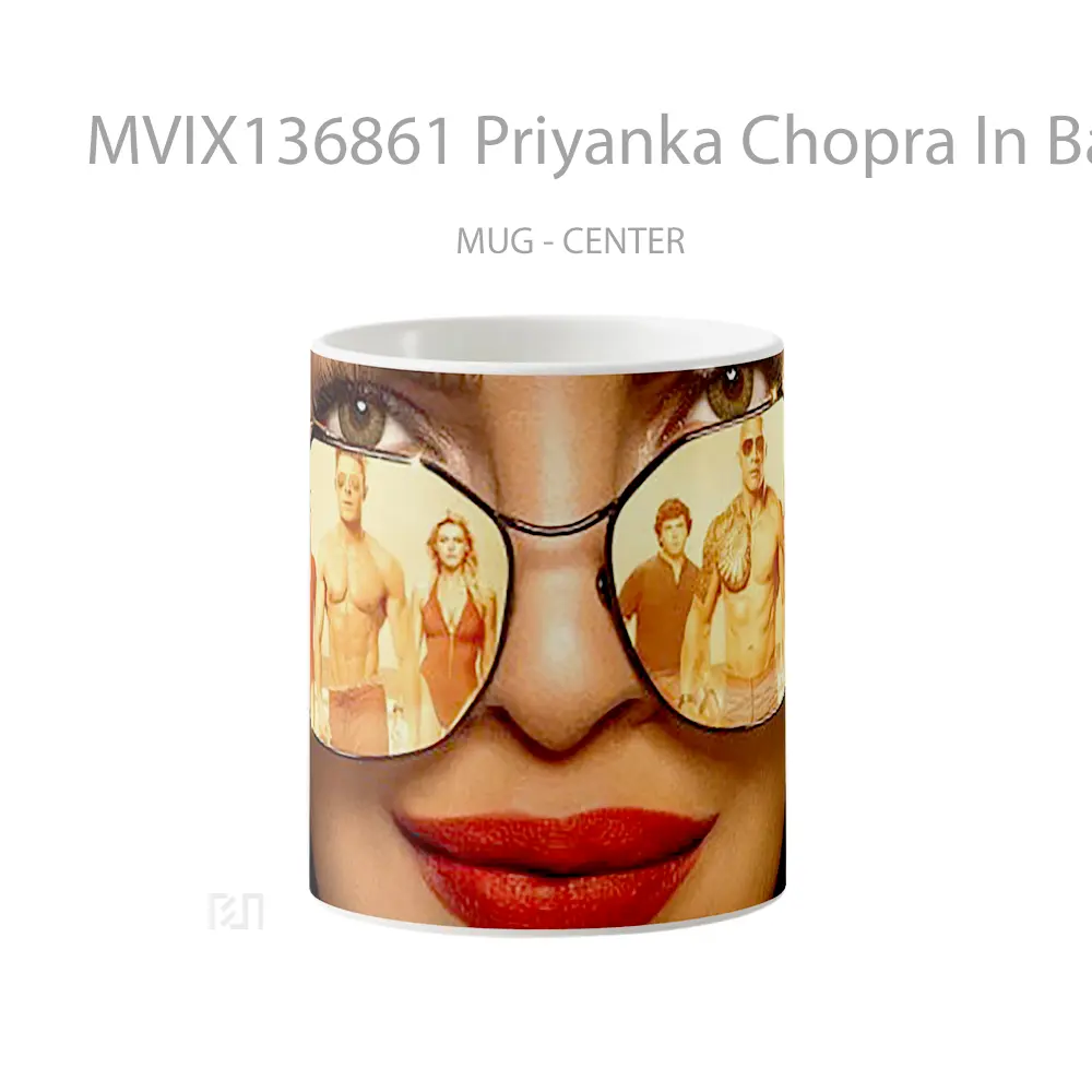 Mug Priyanka Chopra In Baywatch Gelas Keramik Unik