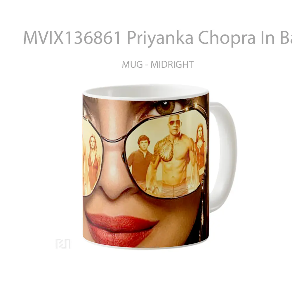 Mug Priyanka Chopra In Baywatch Gelas Keramik Unik - All-side / Desain