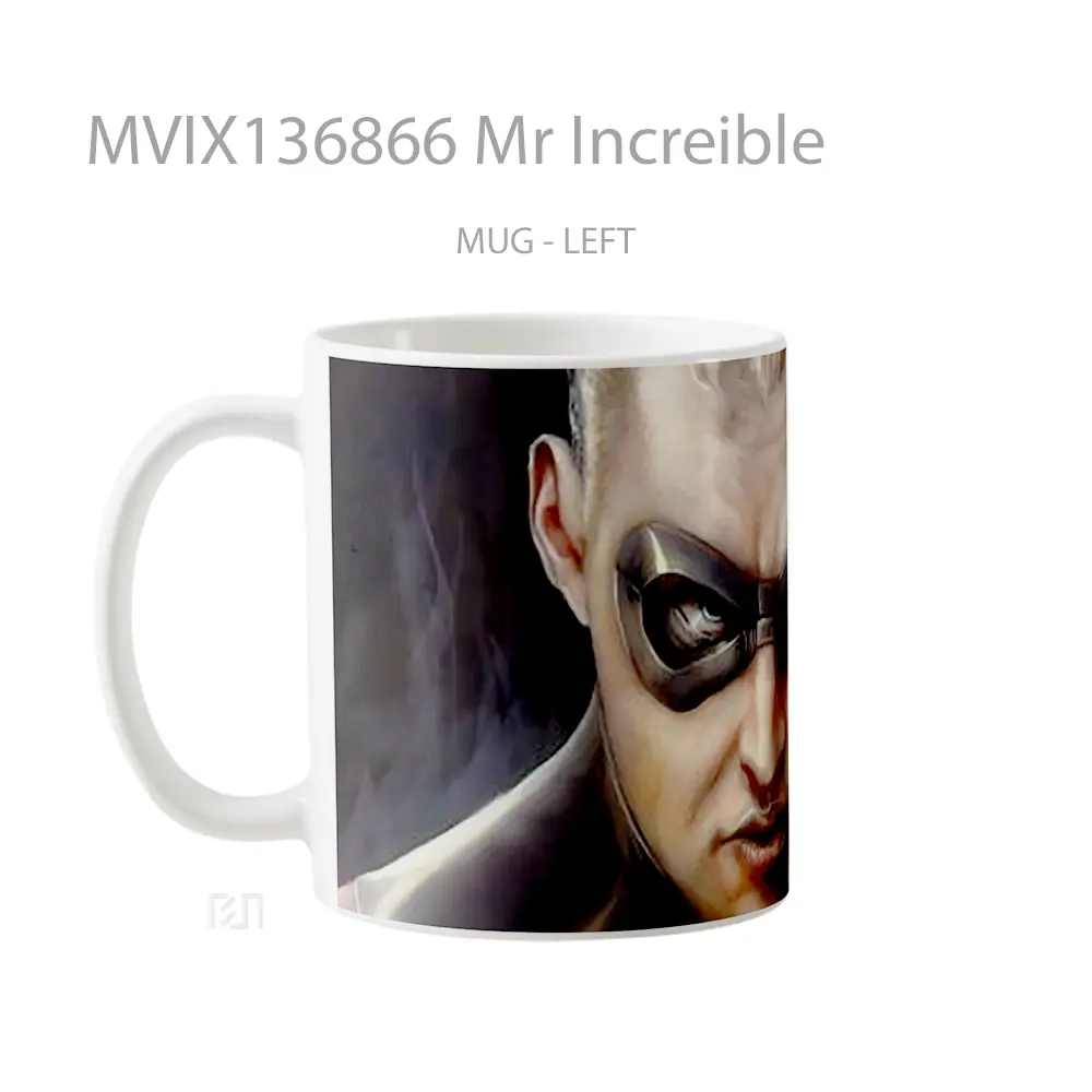 Mug Mr Increible Gelas Keramik Unik - All-side / Desain