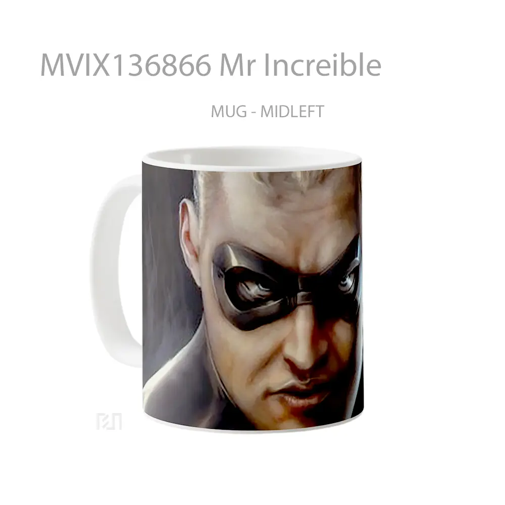 Mug Mr Increible Gelas Keramik Unik - All-side / Desain