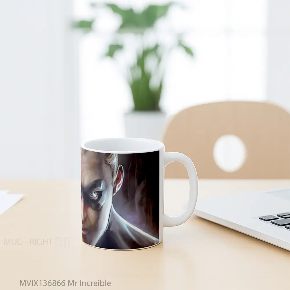 Mug Mr Increible Gelas Keramik Unik - All-side / Desain