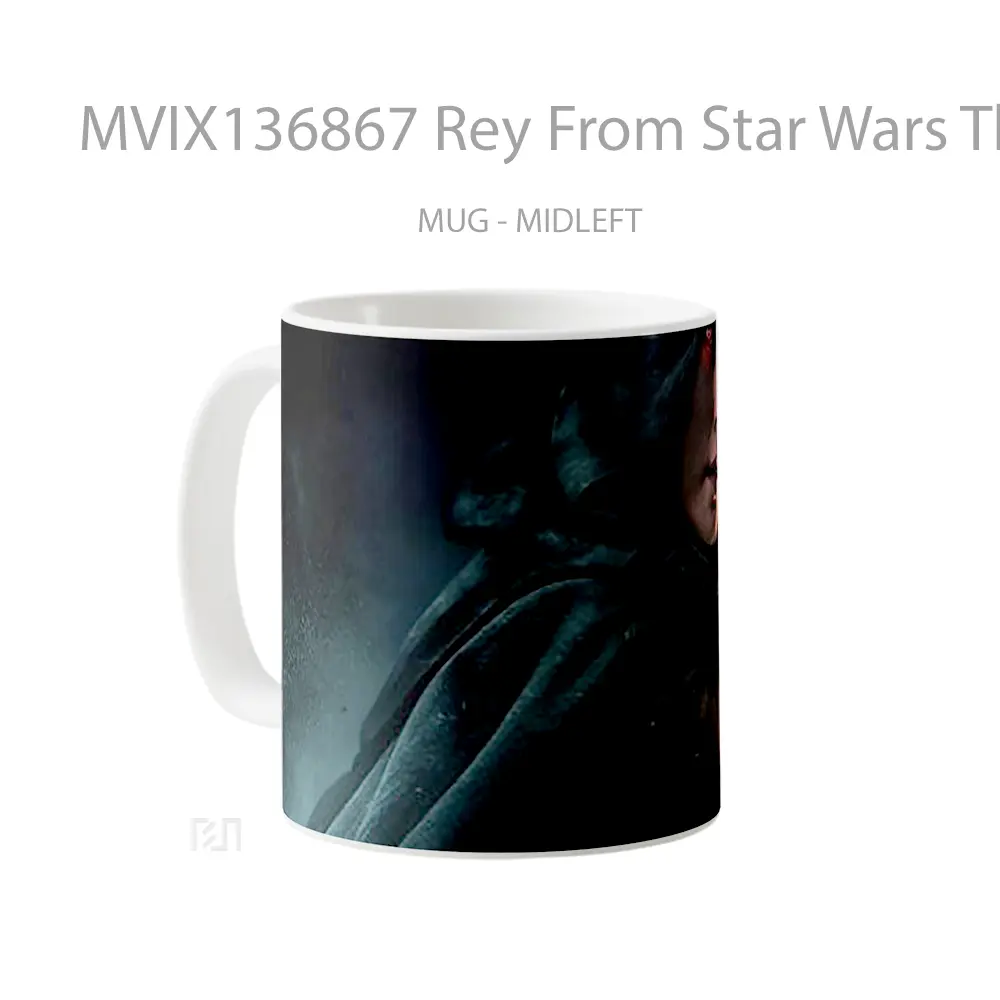 Mug Rey From Star Wars The Rise Of Skywalker Gelas Star Wars - All-side / Desain