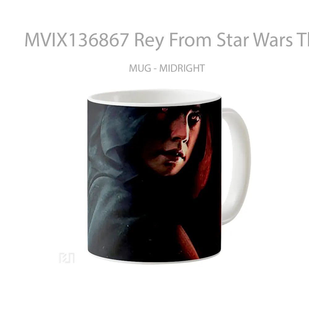 Mug Rey From Star Wars The Rise Of Skywalker Gelas Star Wars - All-side / Desain