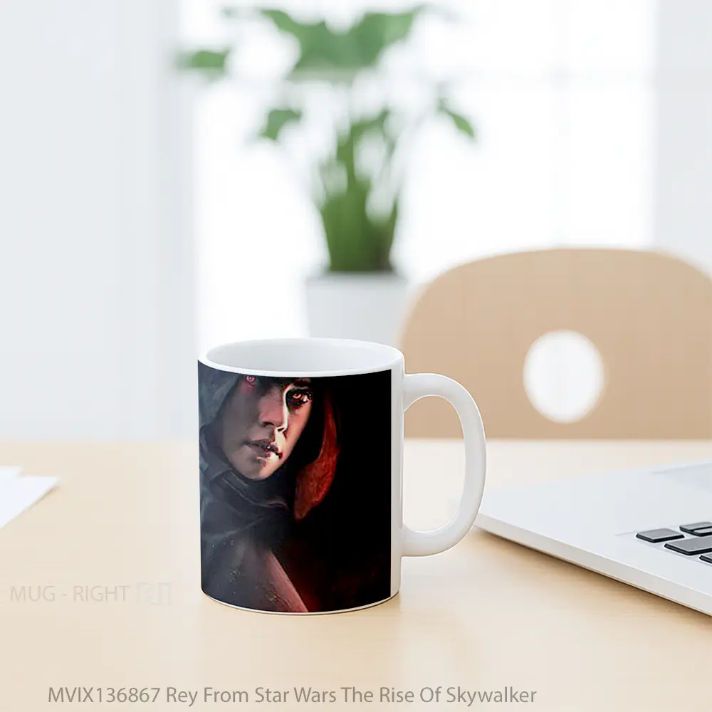 Mug Rey From Star Wars The Rise Of Skywalker Gelas Star Wars - All-side / Desain