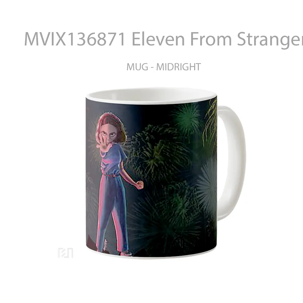 Mug Eleven From Stranger Things Fanart Gelas Keramik Unik - All-side / Desain