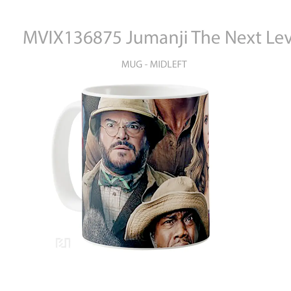 Mug Jumanji The Next Level Gelas Keramik Unik - All-side / Desain