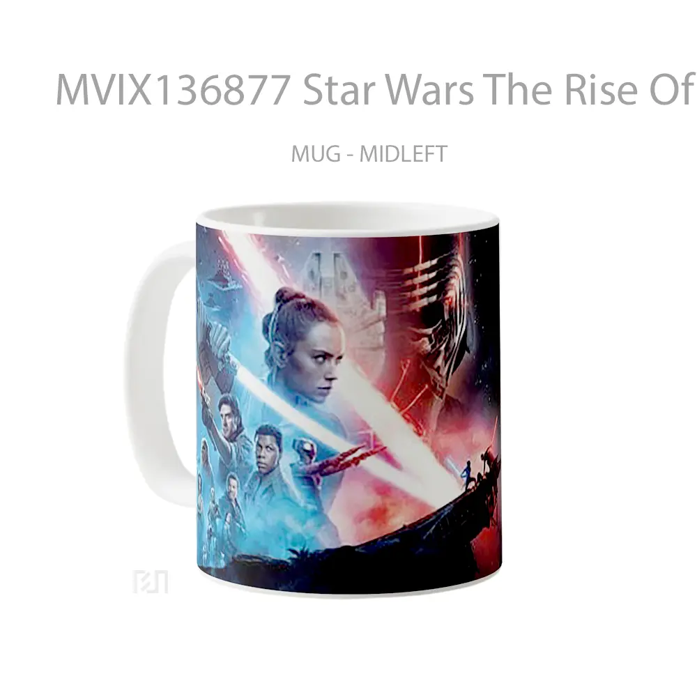 Mug Star Wars The Rise Of Skywalker Gelas Star Wars - All-side / Desain