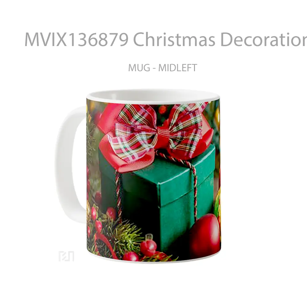 Mug Christmas Decoration And Gift Gelas Keramik Unik - All-side / Desain