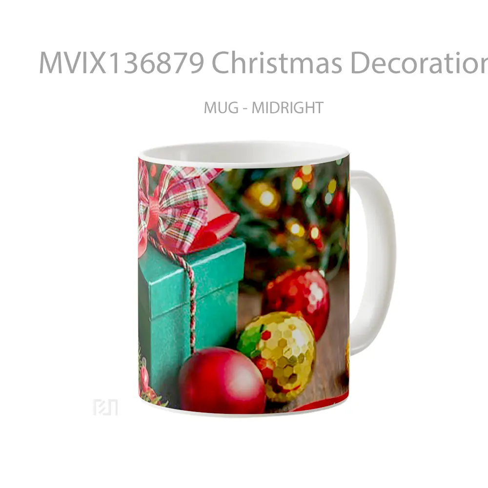 Mug Christmas Decoration And Gift Gelas Keramik Unik - All-side / Desain