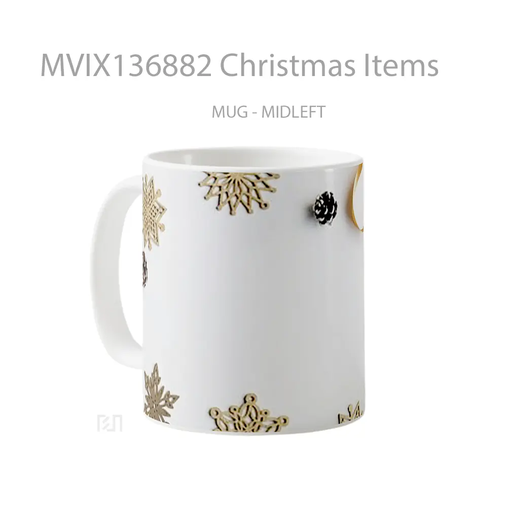 Mug Christmas Items Gelas Keramik Unik - All-side / Desain