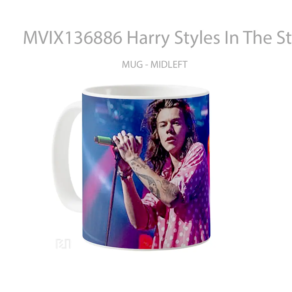 Mug Harry Styles In The Stage Gelas Keramik Unik - All-side / Desain