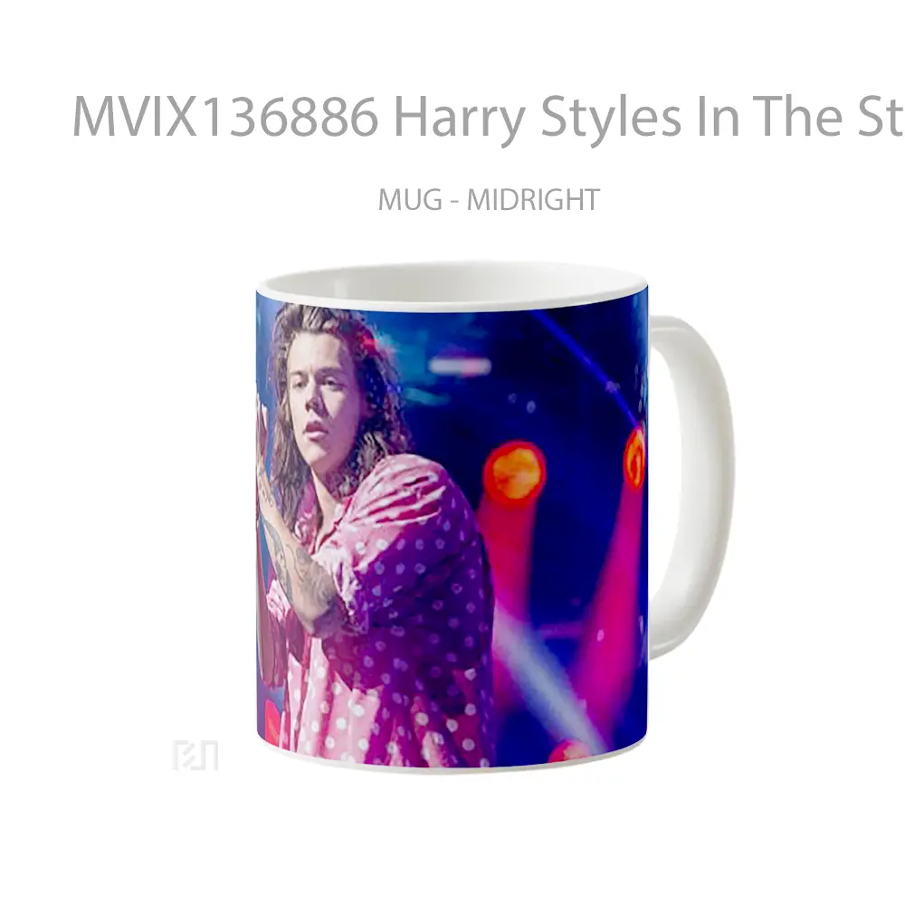 Mug Harry Styles In The Stage Gelas Keramik Unik - All-side / Desain