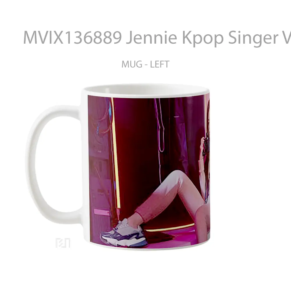 Mug Jennie Kpop Singer V1 Gelas Keramik Unik - All-side / Desain