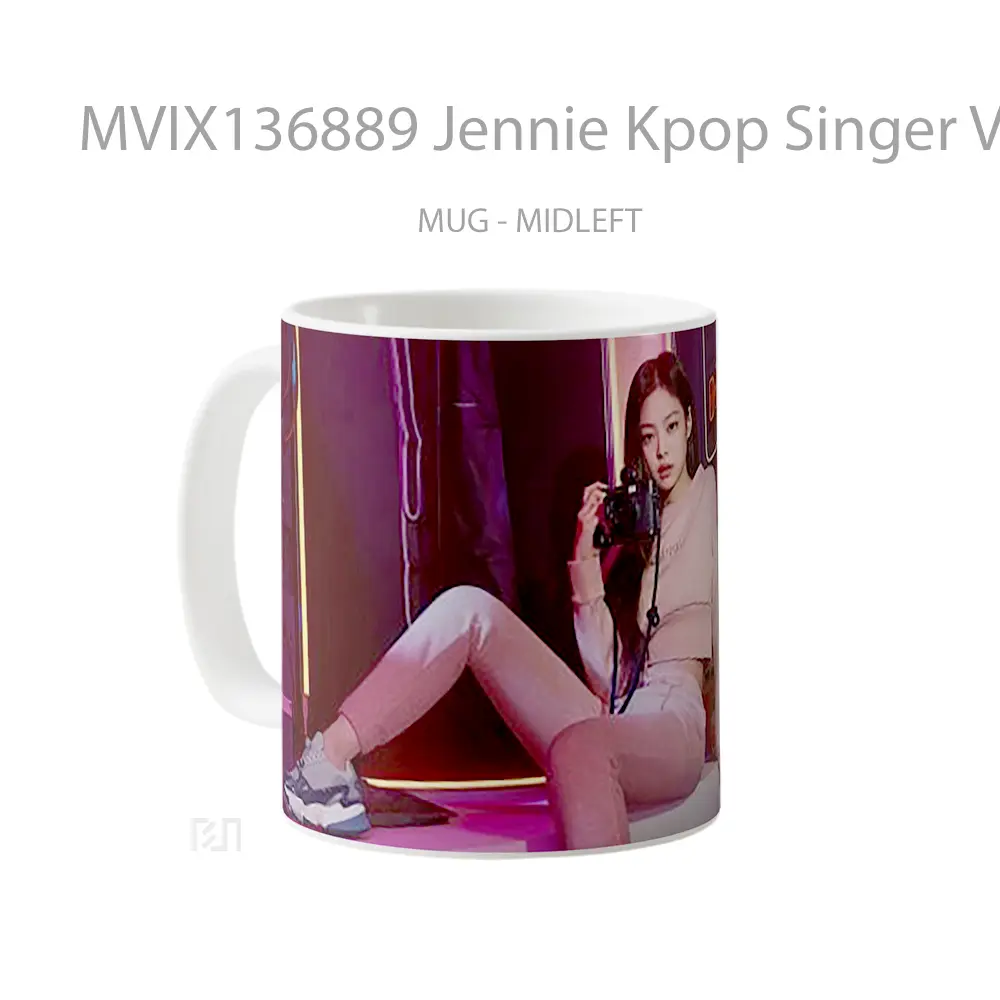 Mug Jennie Kpop Singer V1 Gelas Keramik Unik - All-side / Desain