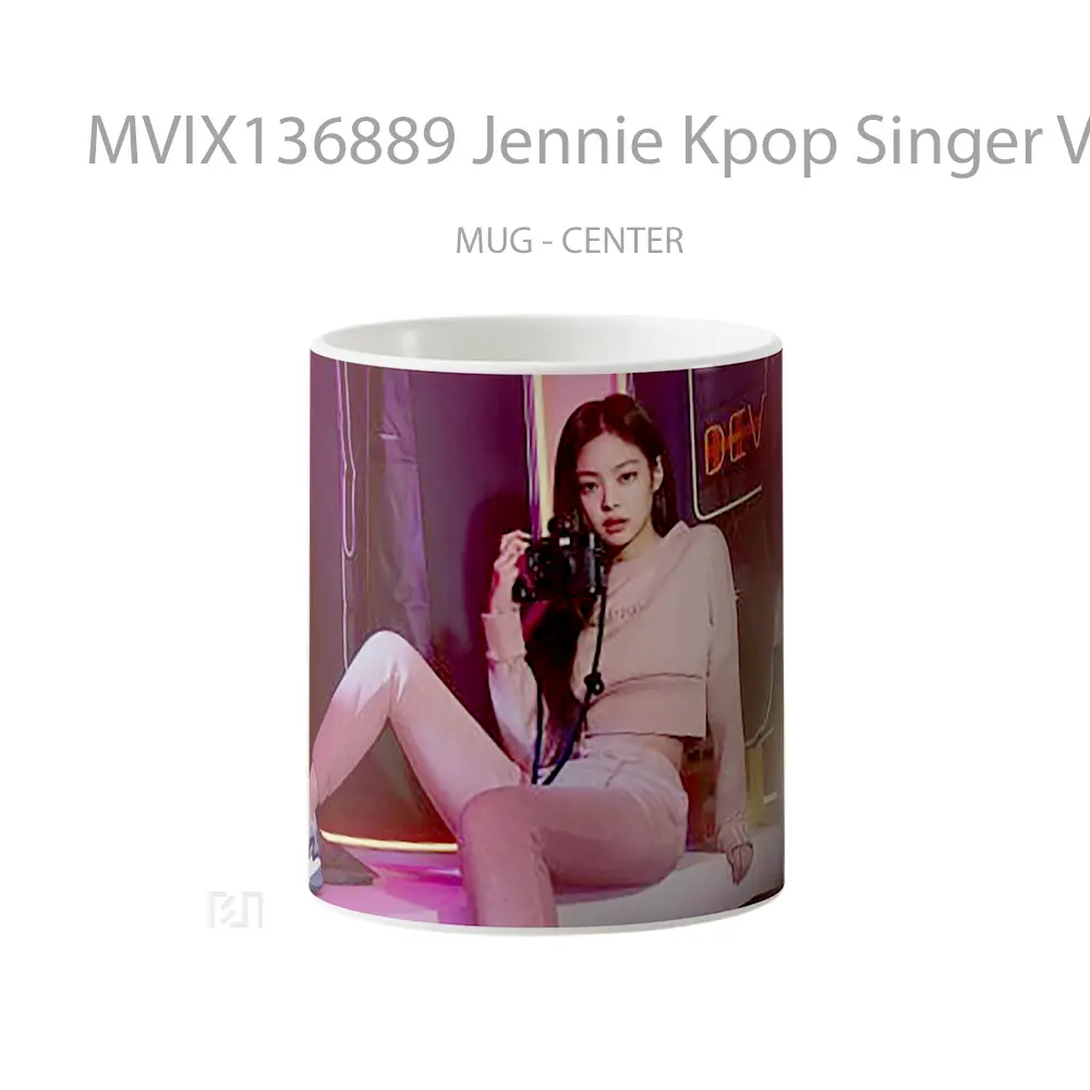 Mug Jennie Kpop Singer V1 Gelas Keramik Unik