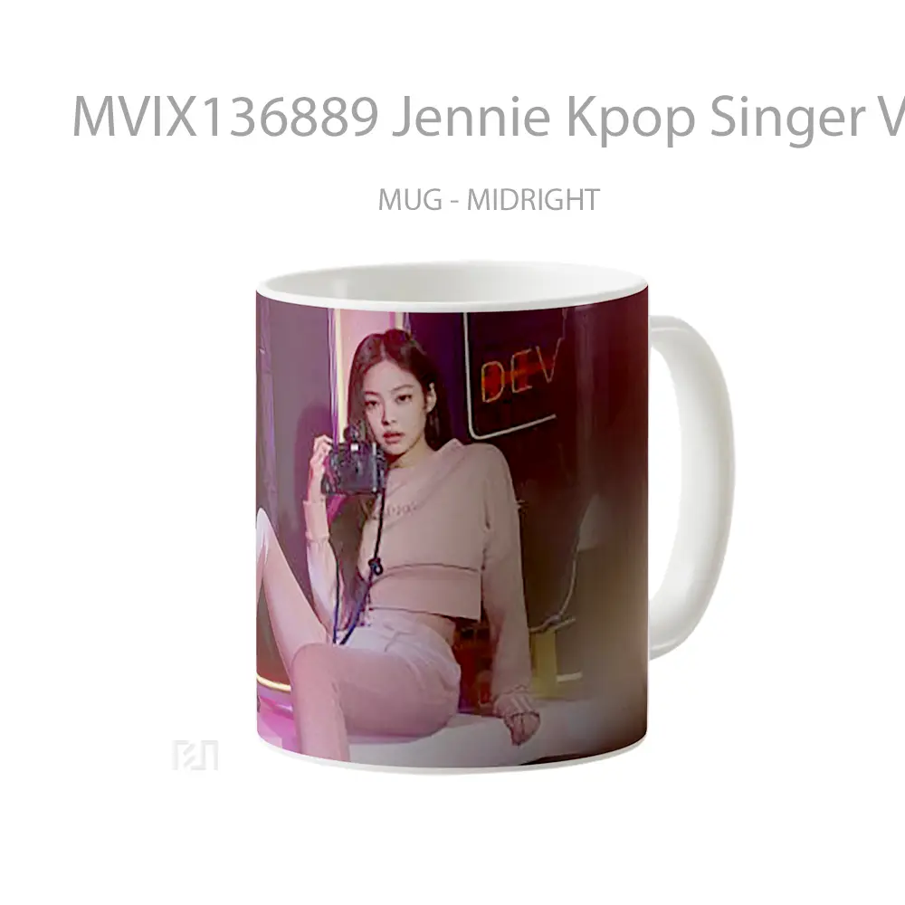 Mug Jennie Kpop Singer V1 Gelas Keramik Unik - All-side / Desain