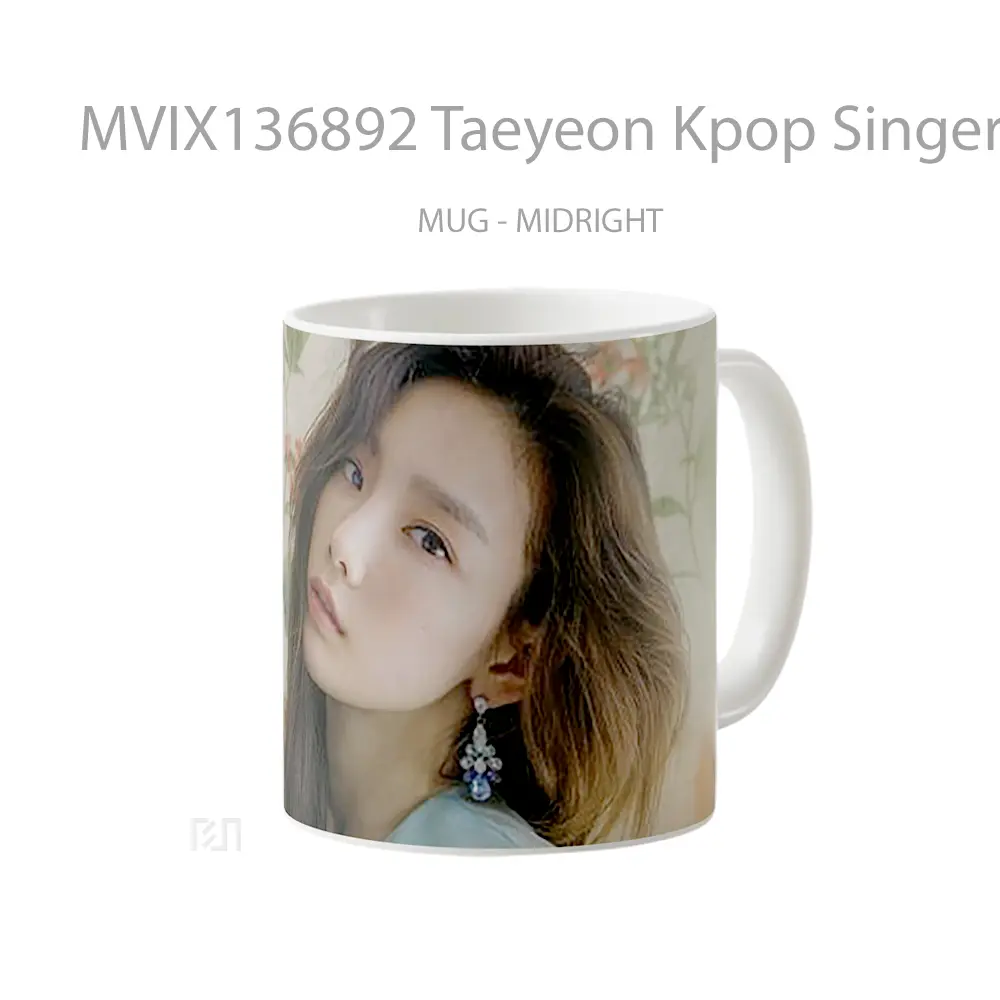 Mug Taeyeon Kpop Singer Gelas Keramik Unik - All-side / Desain
