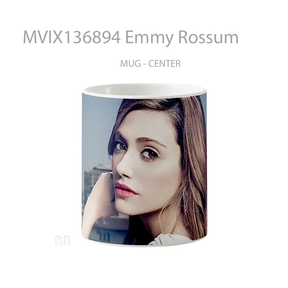 Mug Keramik Premium SNI - Mug Emmy Rossum Gelas Keramik Unik