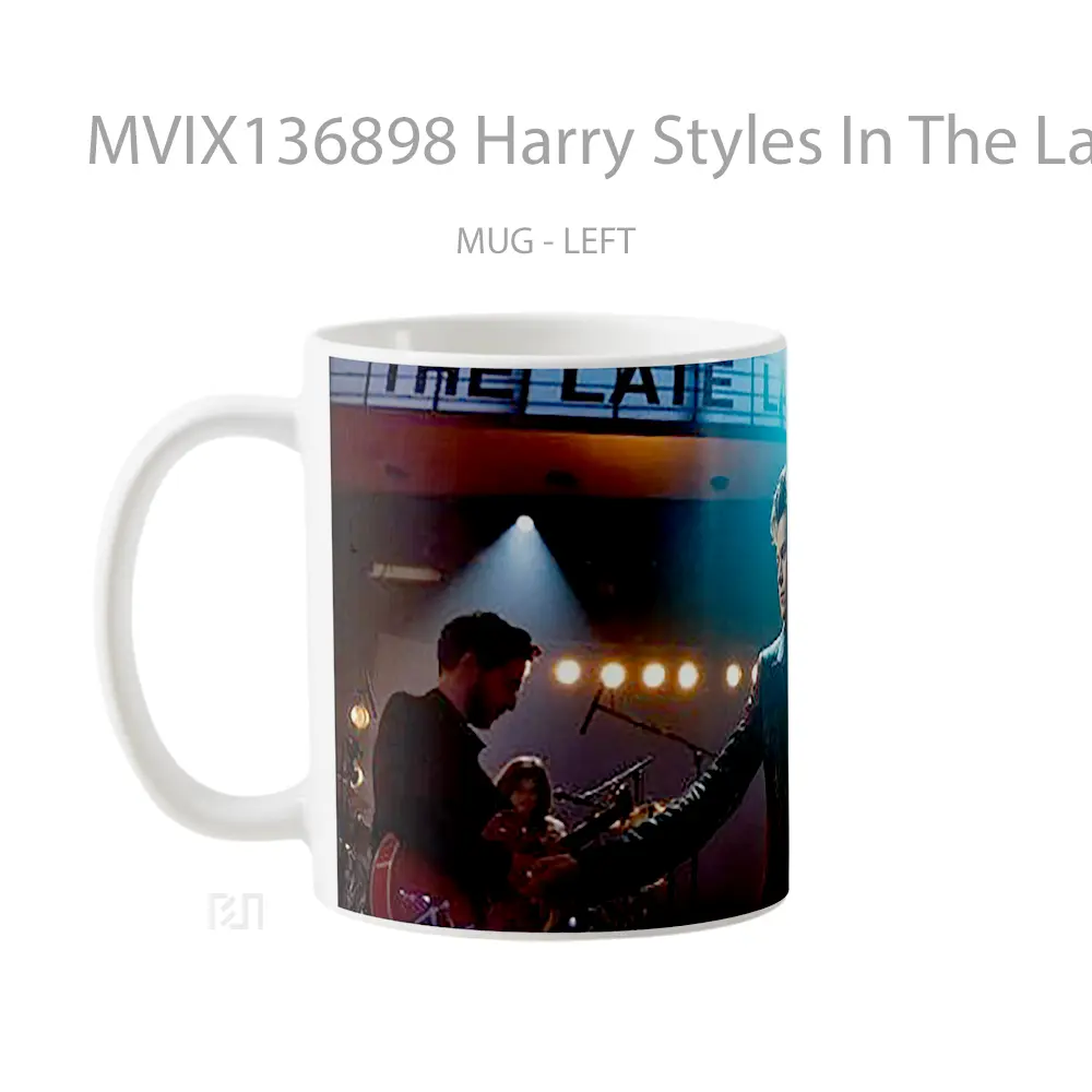 Mug Harry Styles In The Late Late Show Gelas Keramik Unik - All-side / Desain