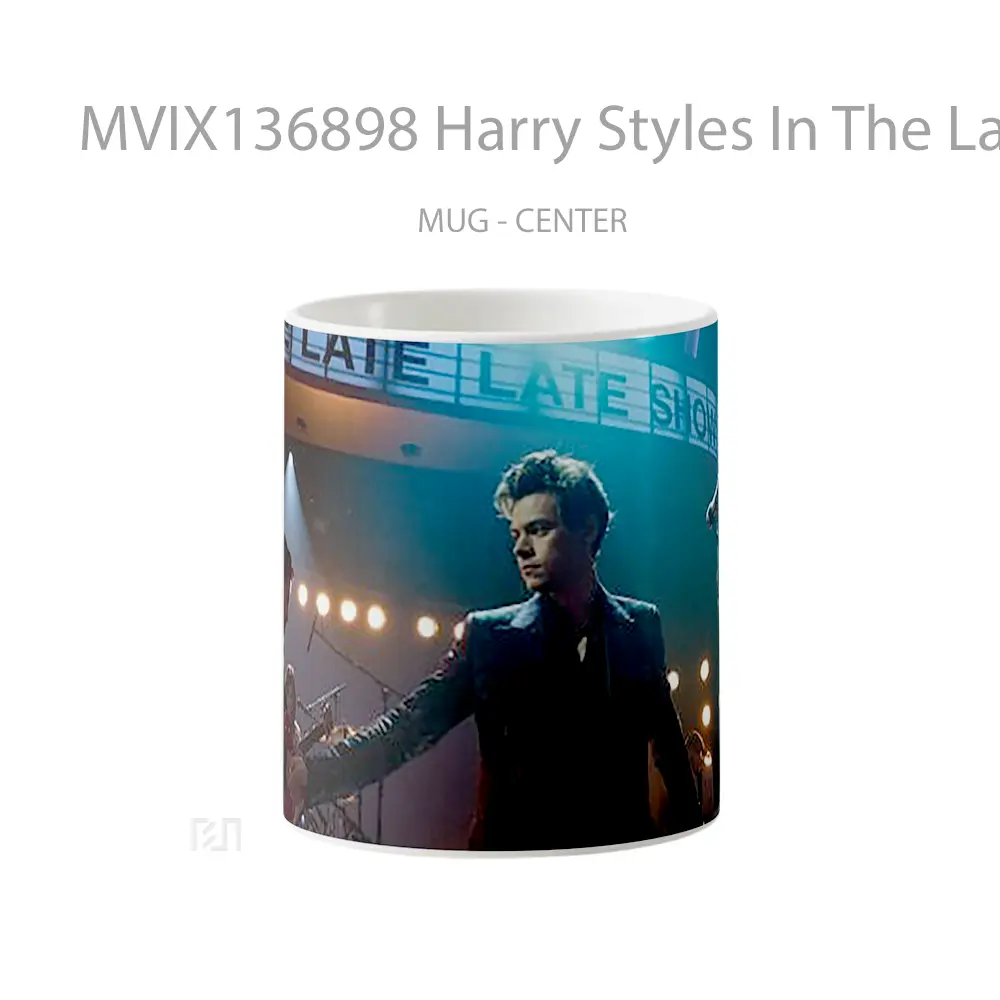 Mug Harry Styles In The Late Late Show Gelas Keramik Unik