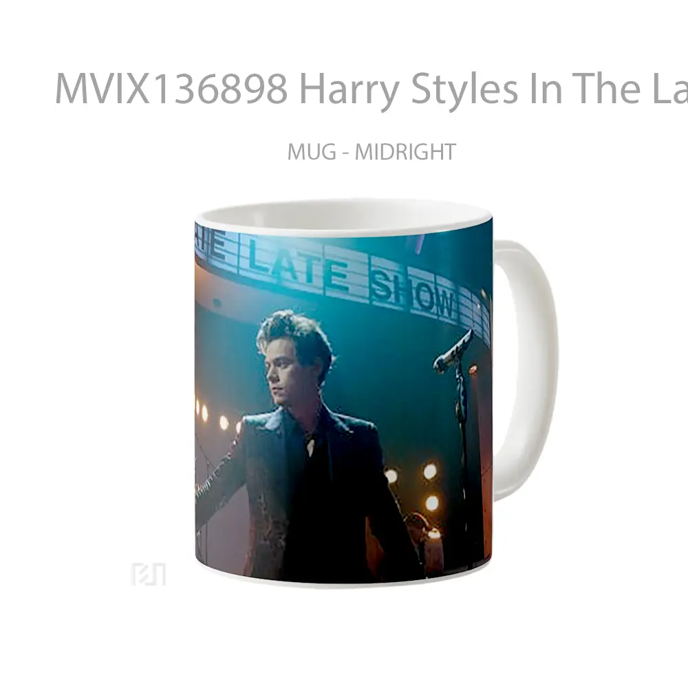 Mug Harry Styles In The Late Late Show Gelas Keramik Unik - All-side / Desain