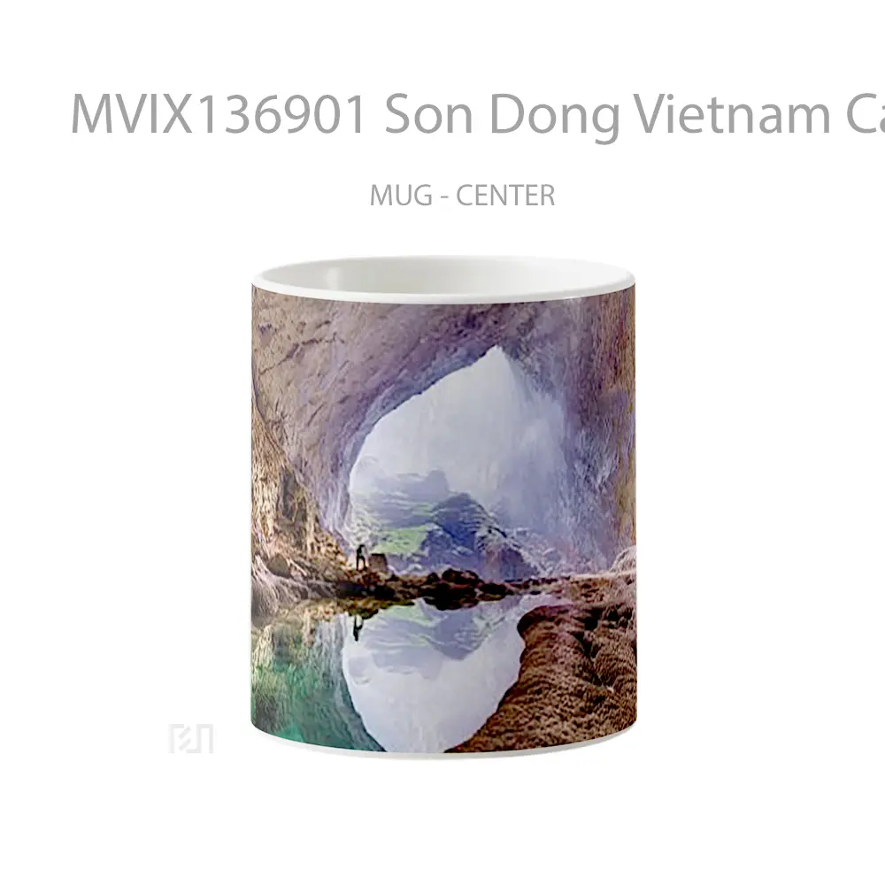 Mug Son Dong Vietnam Cave Gelas Pemandangan Alam