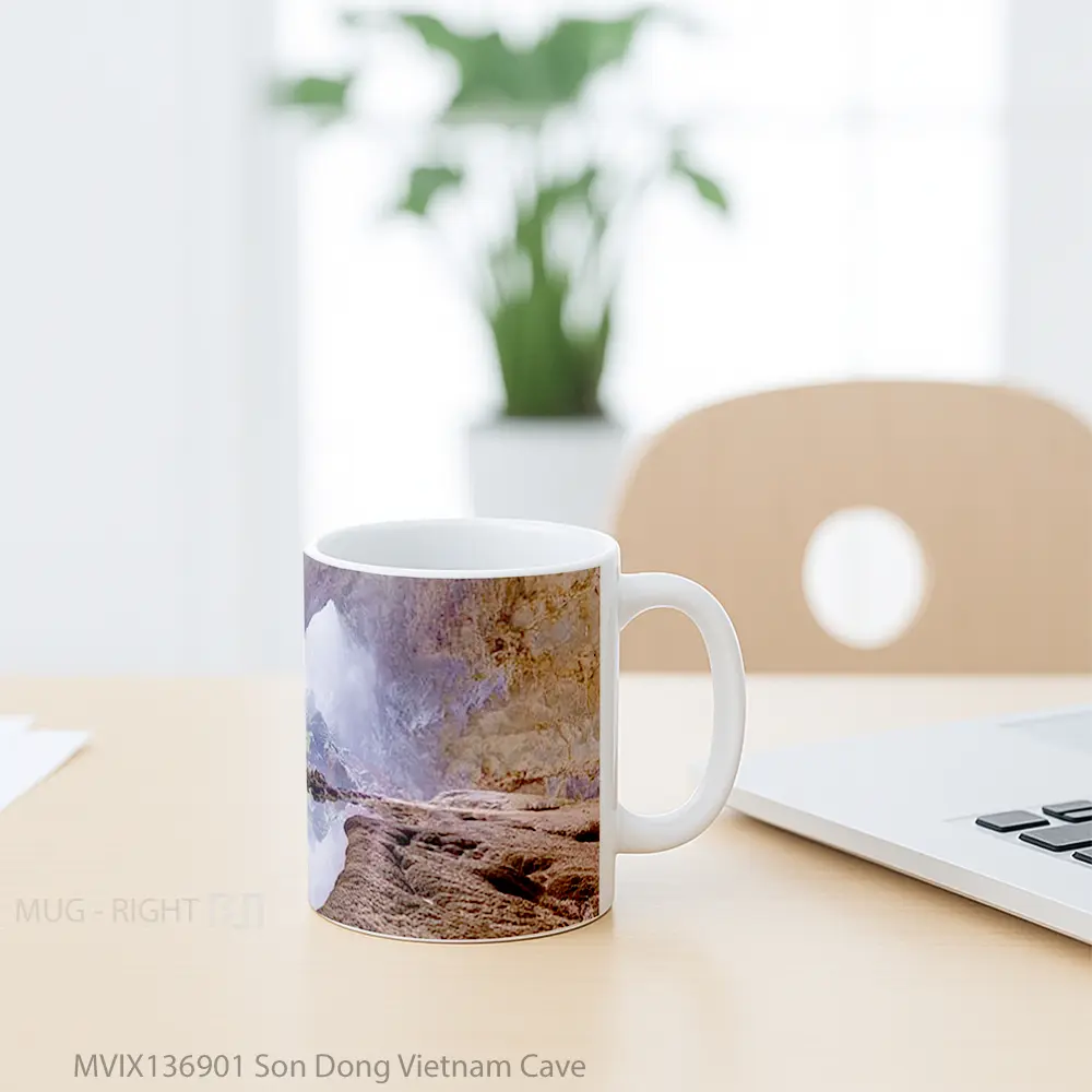 Mug Son Dong Vietnam Cave Gelas Pemandangan Alam - All-side / Desain